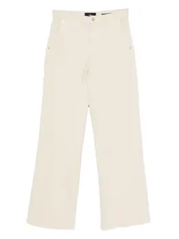 7 For All Mankind: Бежевые джинсы  Lotta