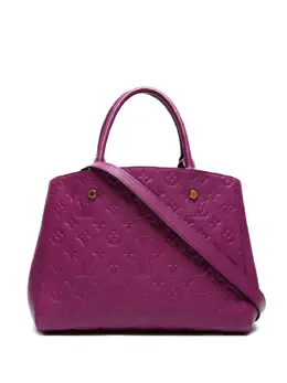 Louis Vuitton Pre-Owned: Фиолетовая сумка-шоппер 