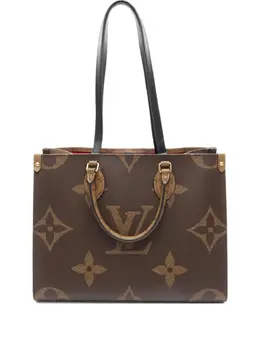 Louis Vuitton Pre-Owned: Коричневая сумка-шоппер 