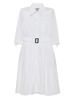 Prada Pre-Owned: Плиссированная рубашка 