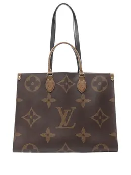 Louis Vuitton Pre-Owned: Коричневая сумка-шоппер 