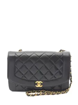 CHANEL Pre-Owned: Чёрная сумка 