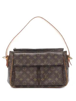 Louis Vuitton Pre-Owned: Коричневая сумка 