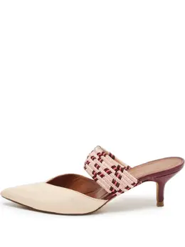 Malone Souliers: Белые сабо 