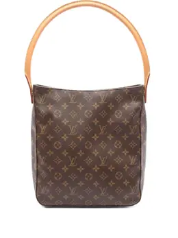 Louis Vuitton Pre-Owned: Коричневая сумка 