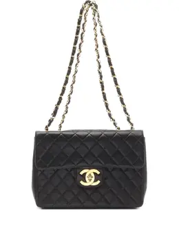 CHANEL Pre-Owned: Чёрная сумка 
