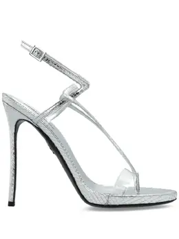 DSQUARED2: Серебристые босоножки 