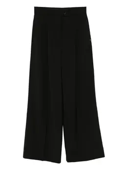 Sportmax: Чёрные брюки 