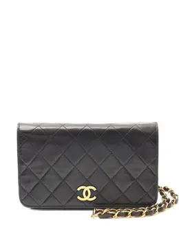 CHANEL Pre-Owned: Чёрная сумка 