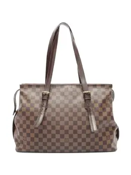 Louis Vuitton Pre-Owned: Коричневая сумка-шоппер 