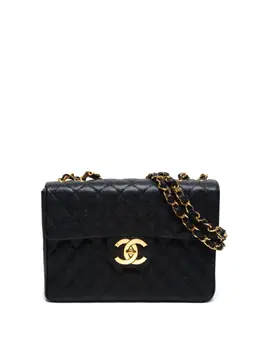 CHANEL Pre-Owned: Чёрная сумка 