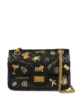 CHANEL Pre-Owned: Чёрная сумка 