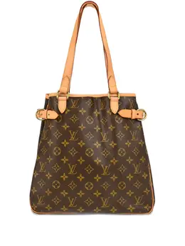 Louis Vuitton Pre-Owned: Коричневая сумка-шоппер 