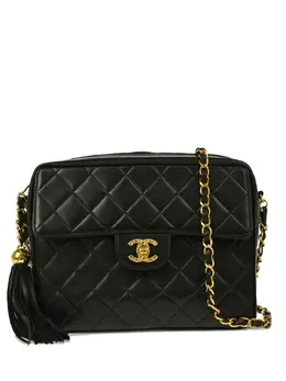 CHANEL Pre-Owned: Чёрная сумка 