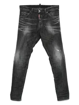 DSQUARED2: Рваные джинсы 