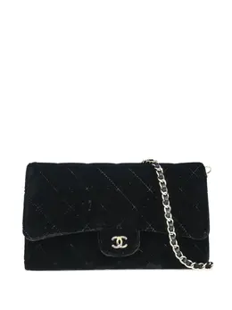 CHANEL Pre-Owned: Чёрная сумка 