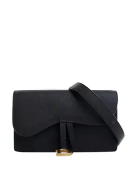 Christian Dior Pre-Owned: Чёрная поясная сумка 