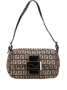 Fendi Pre-Owned: Коричневая сумка 