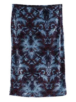 ETRO: Бархатная юбка 
