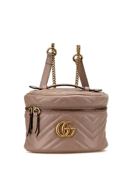 Gucci Pre-Owned: Розовый рюкзак 