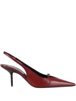 Victoria Victoria Beckham: Бордовые туфли 