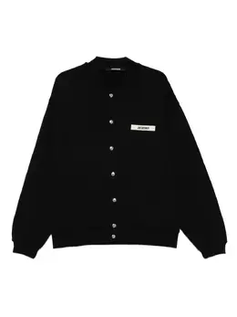 Jacquemus: Чёрный кардиган 