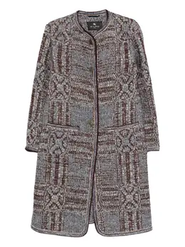 ETRO: Жаккардовое пальто 