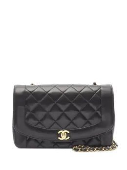 CHANEL Pre-Owned: Чёрная сумка 