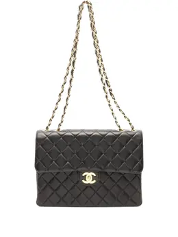 CHANEL Pre-Owned: Чёрная сумка 