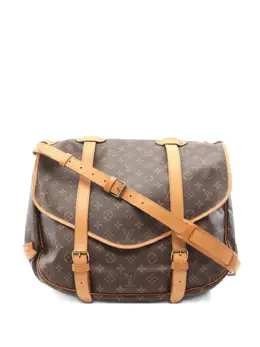 Louis Vuitton Pre-Owned: Коричневая сумка 