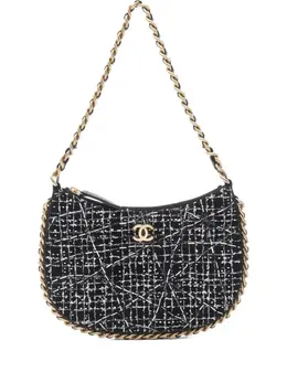 CHANEL Pre-Owned: Чёрная сумка 