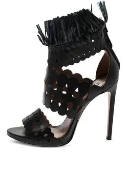 Alaïa Pre-Owned: Чёрные сандалии 