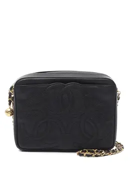 CHANEL Pre-Owned: Чёрная сумка 