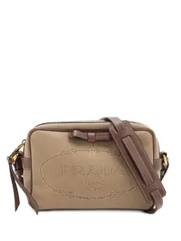 Prada Pre-Owned: Коричневая сумка 