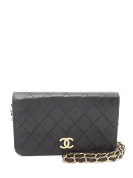 CHANEL Pre-Owned: Чёрная сумка 