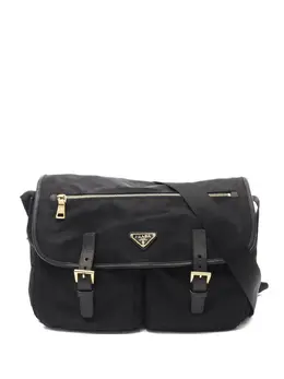 Prada Pre-Owned: Чёрная сумка 