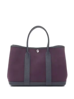 Hermès Pre-Owned: Тёмная сумка-шоппер 