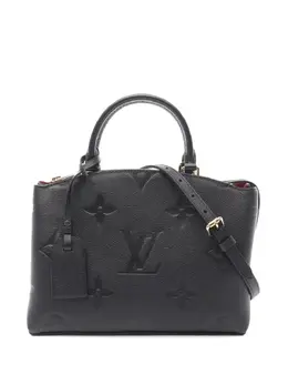 Louis Vuitton Pre-Owned: Чёрная сумка-шоппер 