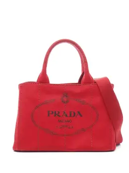 Prada Pre-Owned: Красная сумка-шоппер 