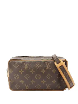 Louis Vuitton Pre-Owned: Коричневая сумка 
