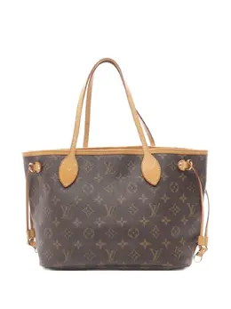 Louis Vuitton Pre-Owned: Коричневая сумка-шоппер 