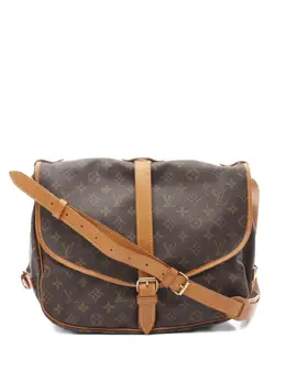 Louis Vuitton Pre-Owned: Коричневая сумка 