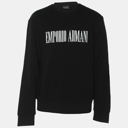 Emporio Armani: Чёрный свитшот 