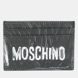 Moschino: Картхолдер с принтом 