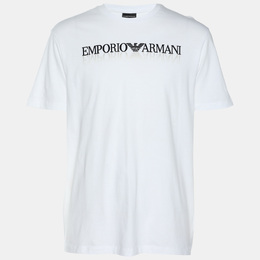 Emporio Armani: Белая футболка 