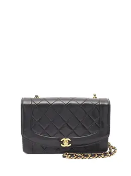 CHANEL Pre-Owned: Чёрная сумка 