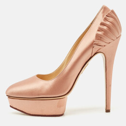 Charlotte Olympia: Бежевые туфли 