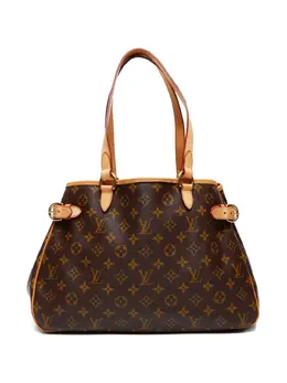 Louis Vuitton Pre-Owned: Коричневая сумка-шоппер 