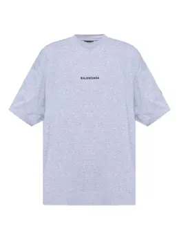 Balenciaga: Хлопковая футболка 