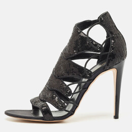 Gianvito Rossi: Чёрные сандалии 